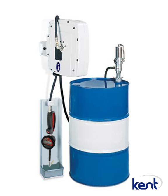 Kent Garaj ve Servis Ekipmanları - Products - Oil Kit for Drums 220ℓ (With  Hose Reel) - Hand-Operated and Air Operated Oil Dispensers - Oil Dispensers  - Lubrication Equipments